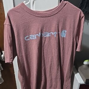 Carhartt Pink Logo T-Shirt